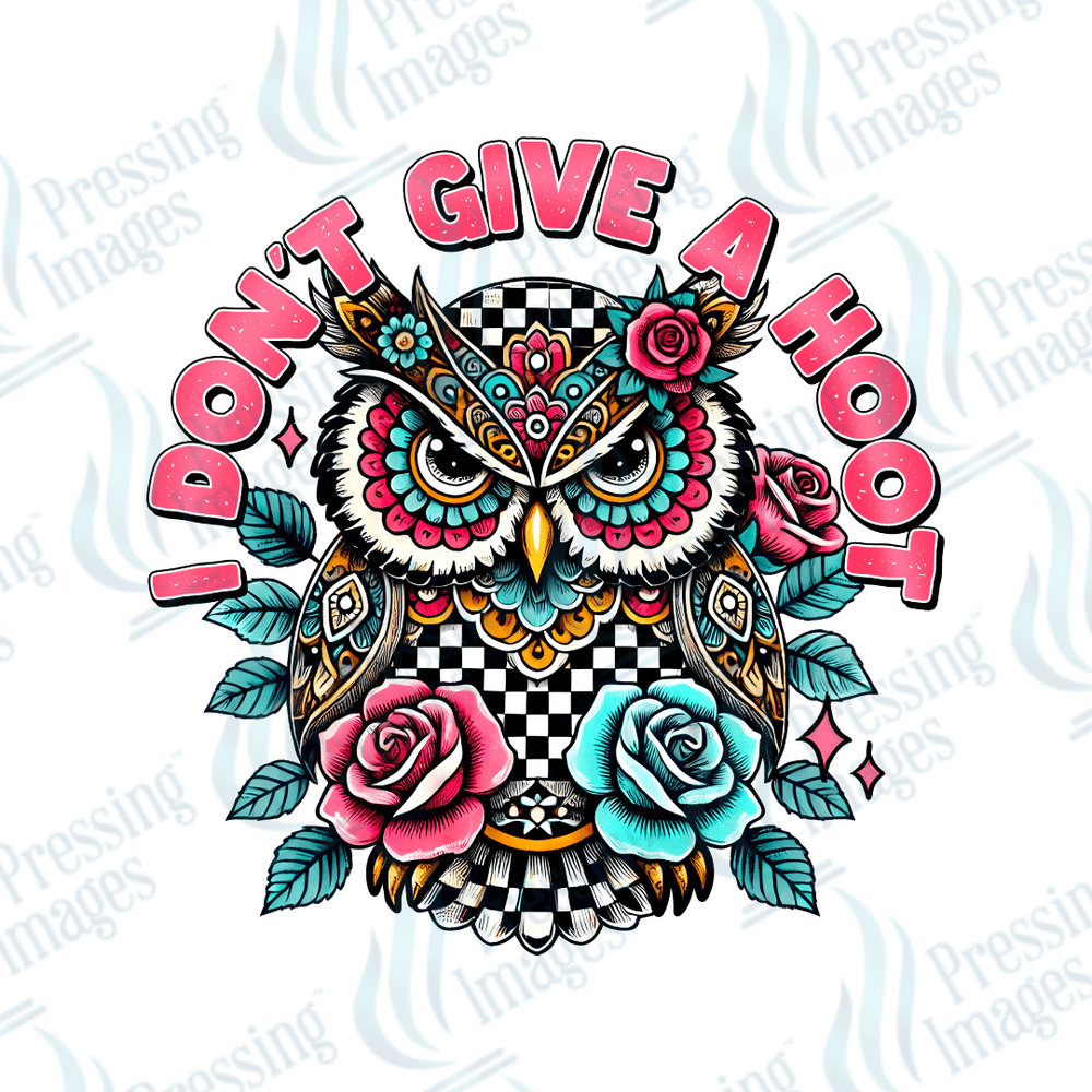 UVD 2253 I Don't Give a Hoot - Pressing Images