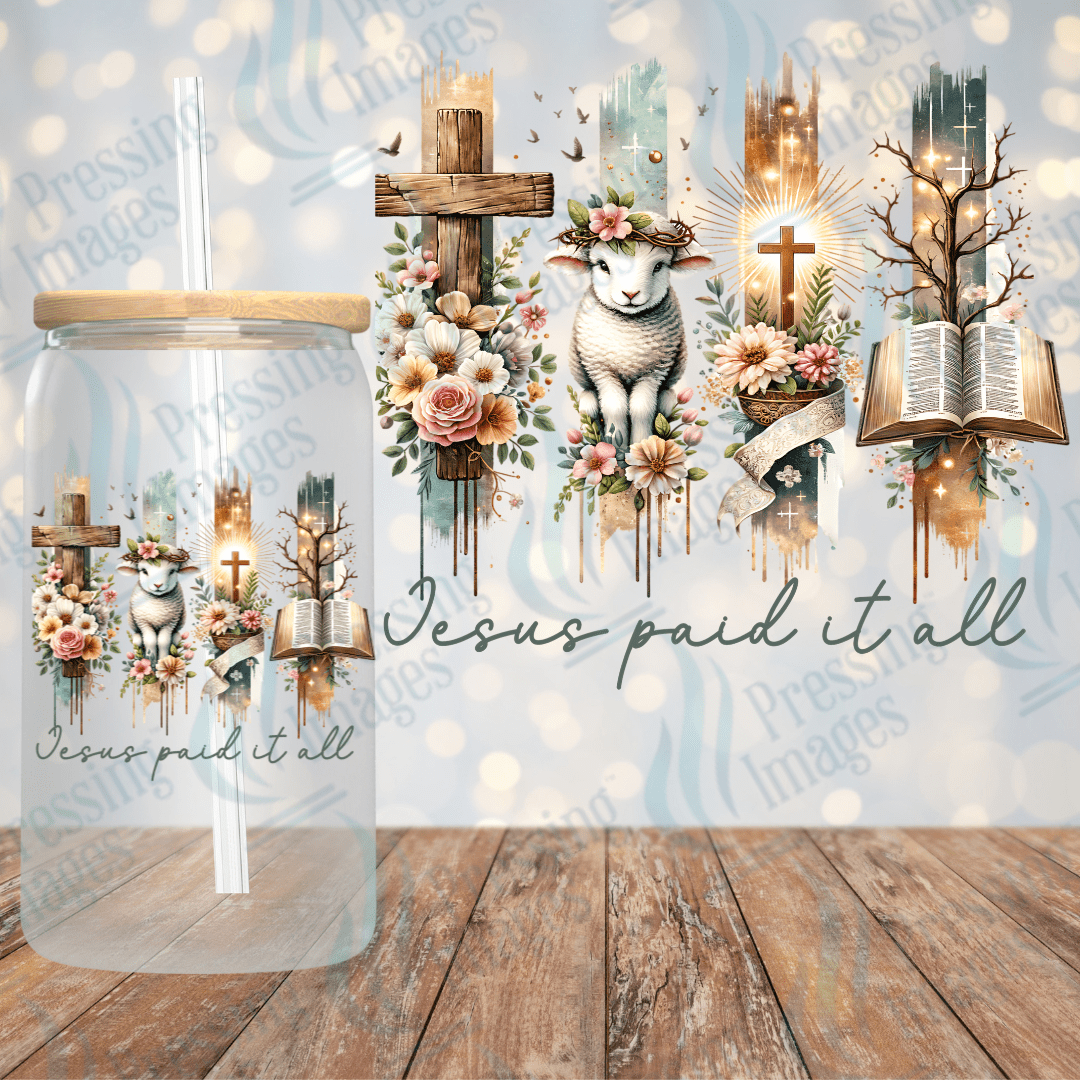 UVD 2258 Jesus Paid It All - Pressing Images