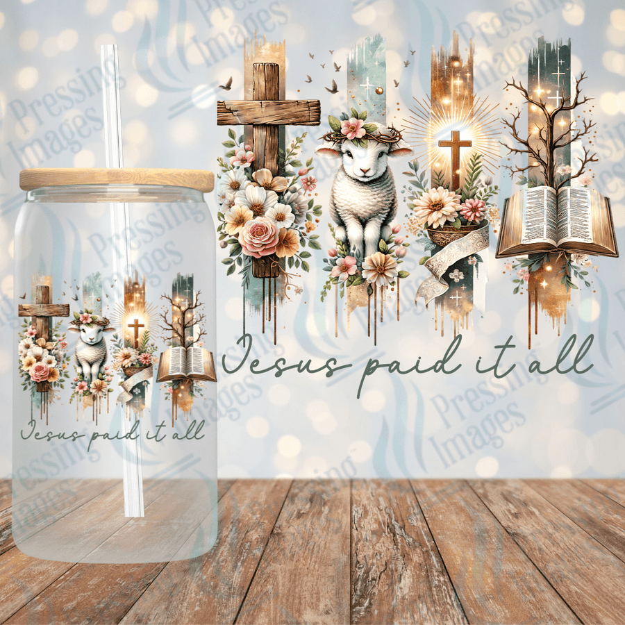 UVD 2258 Jesus Paid It All - Pressing Images