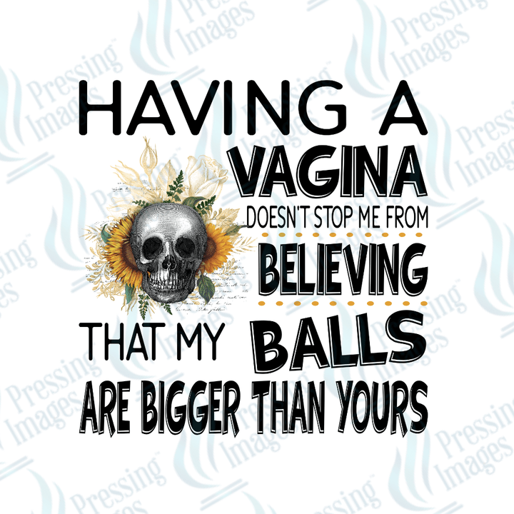 UVD 2271 My Balls Are Bigger Than Yours - Pressing Images