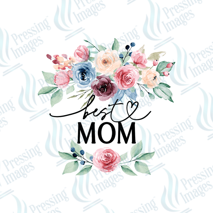 UVD 2277 Best Mom Floral - Pressing Images