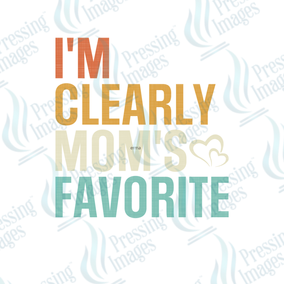 UVD 2299 I'm Clearly Moms Favourite - Pressing Images