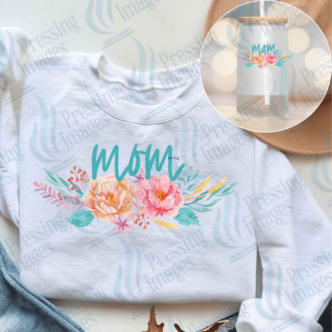 UVD 2312 Mom Floral - Pressing Images