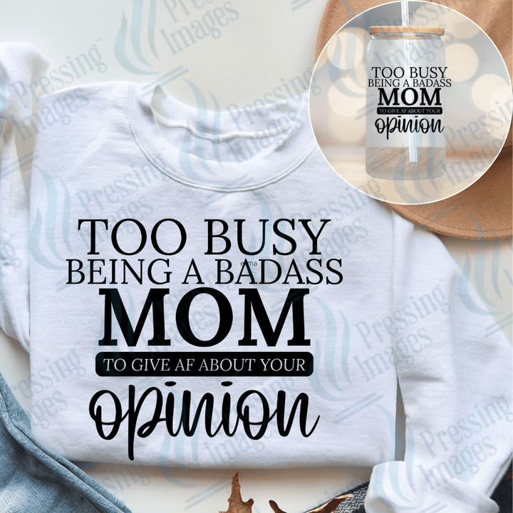 UVD 2322 Too Busy - Pressing Images