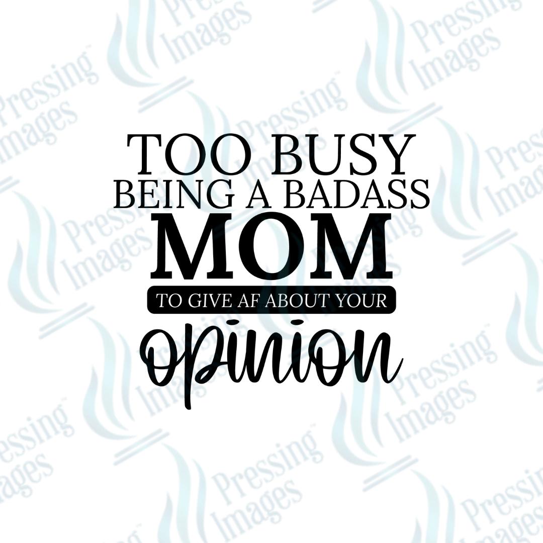 UVD 2322 Too Busy - Pressing Images