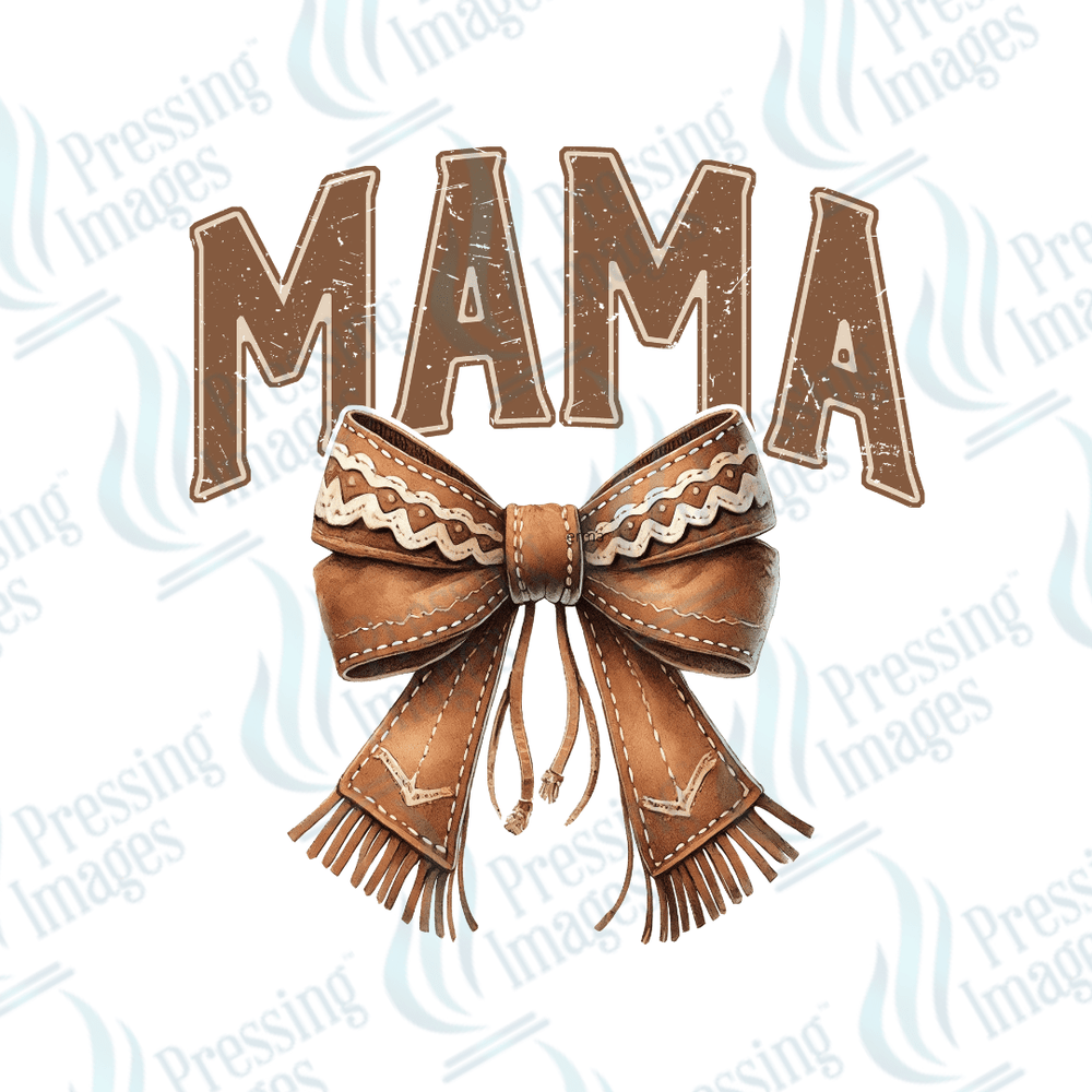 UVD 2324 Western Mama With Bow - Pressing Images