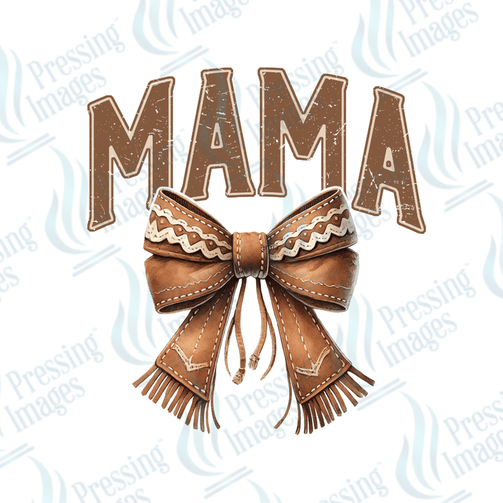 UVD 2324 Western Mama With Bow - Pressing Images