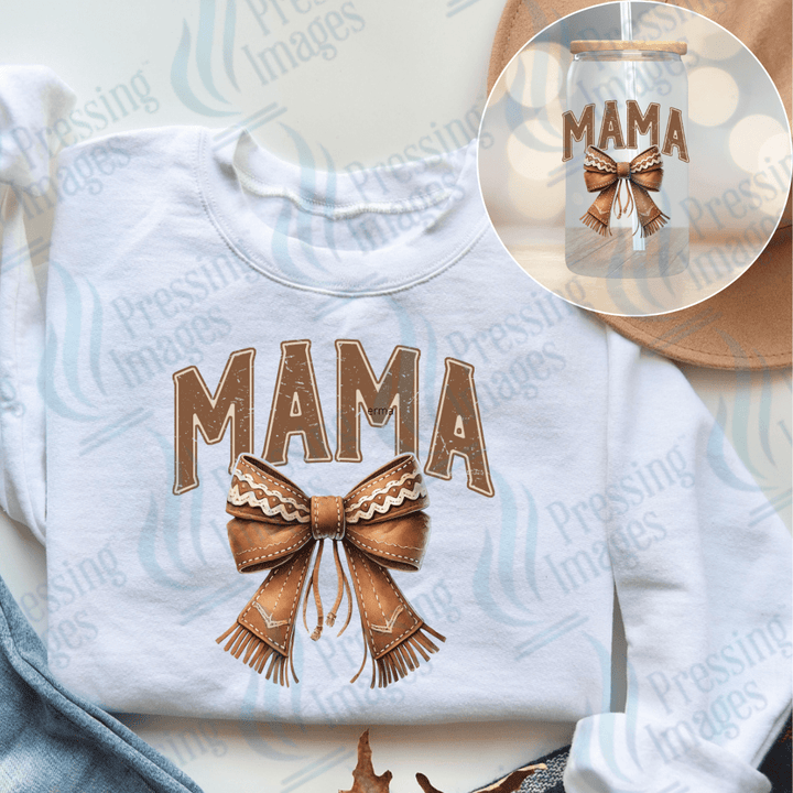 UVD 2324 Western Mama With Bow - Pressing Images