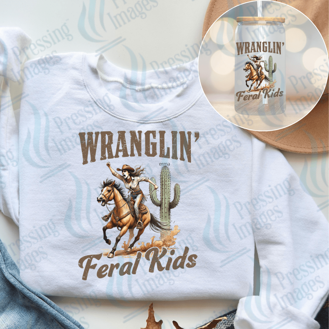 UVD 2326 Wrangling Feral Kids - Pressing Images