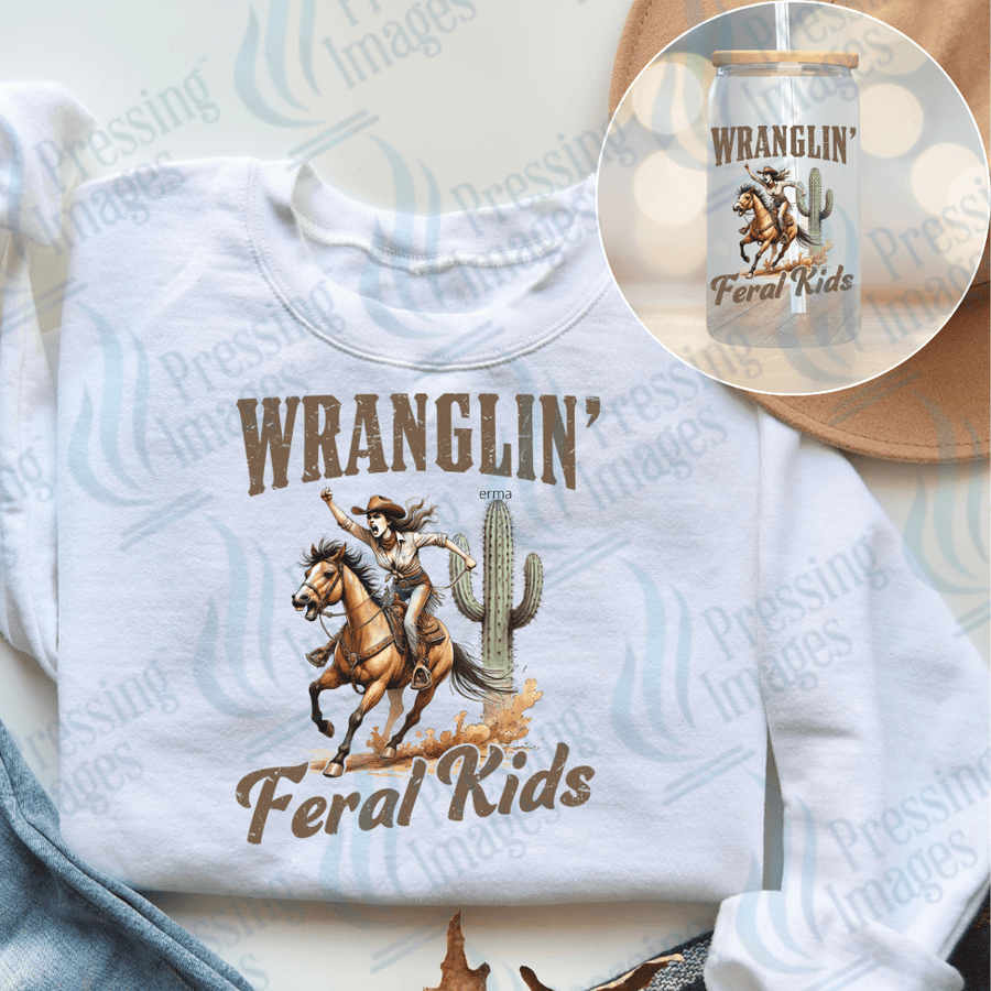 UVD 2326 Wrangling Feral Kids - Pressing Images