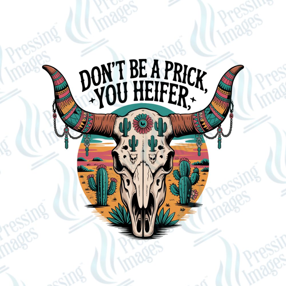 UVD 2328 Don't Be a Prick - Pressing Images