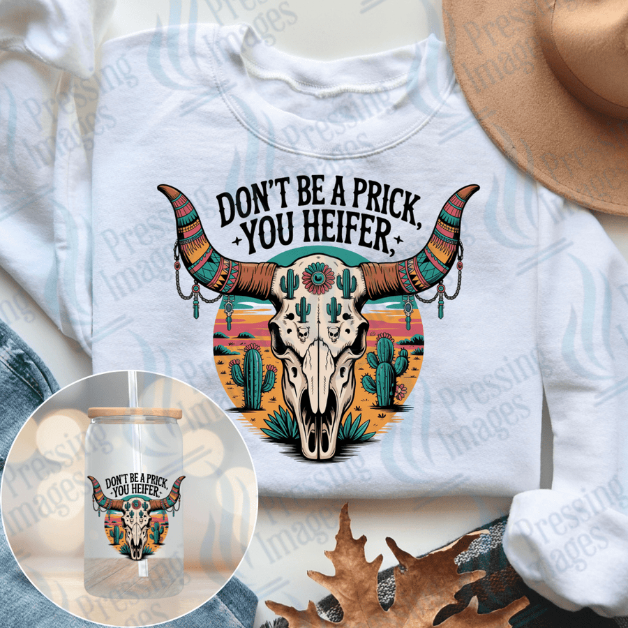 UVD 2328 Don't Be a Prick - Pressing Images