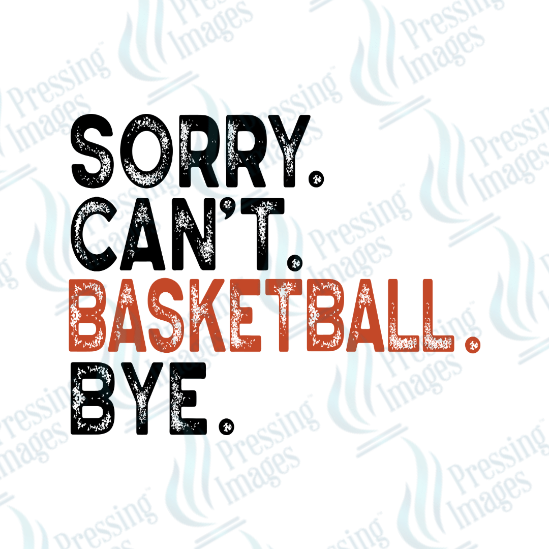 UVD 2338 Sorry Can't - Pressing Images