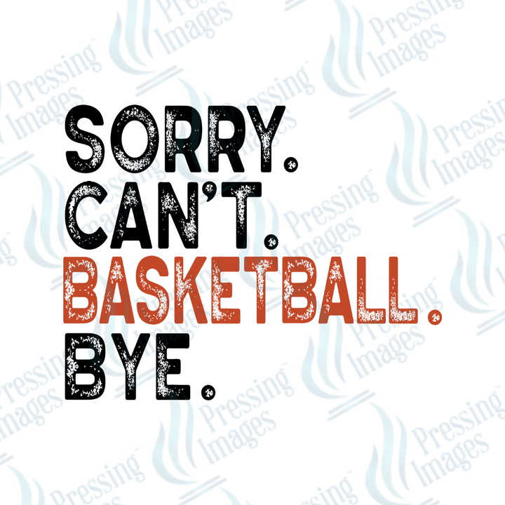 UVD 2338 Sorry Can't - Pressing Images