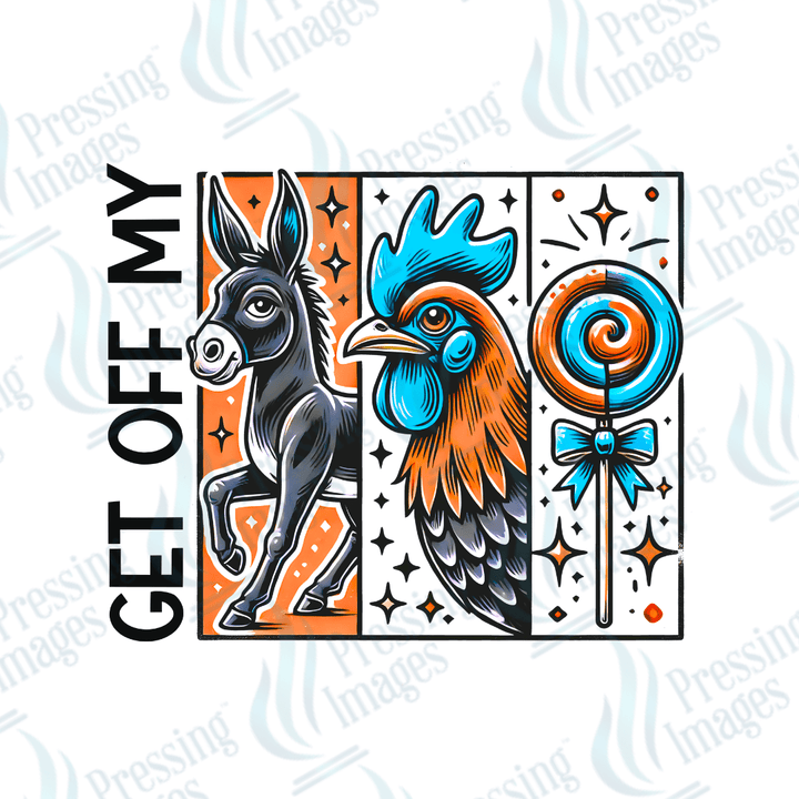 UVD 2347 Get Off My - Pressing Images