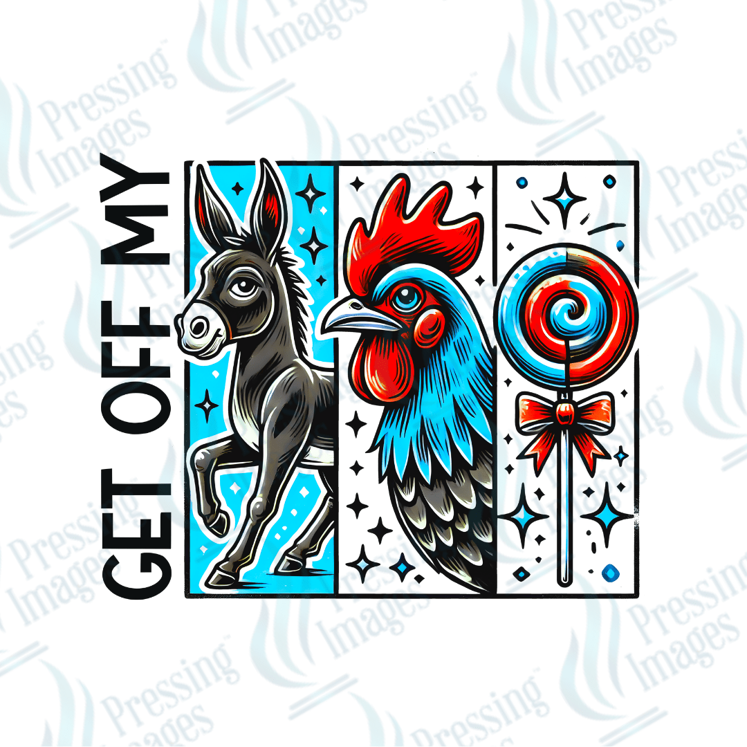 UVD 2347 Get Off My - Pressing Images