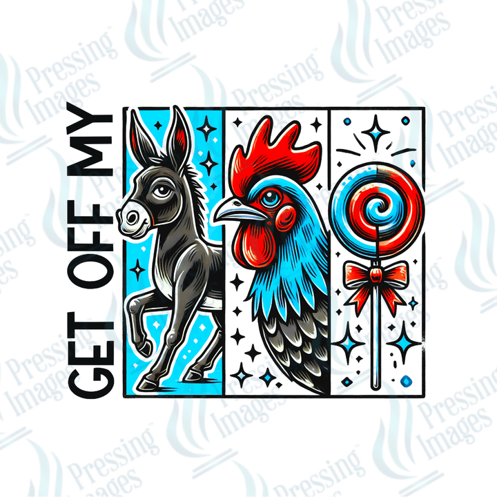 UVD 2347 Get Off My - Pressing Images