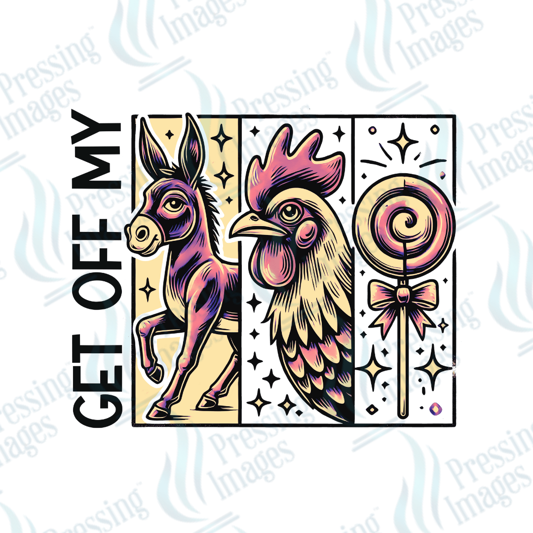 UVD 2347 Get Off My - Pressing Images