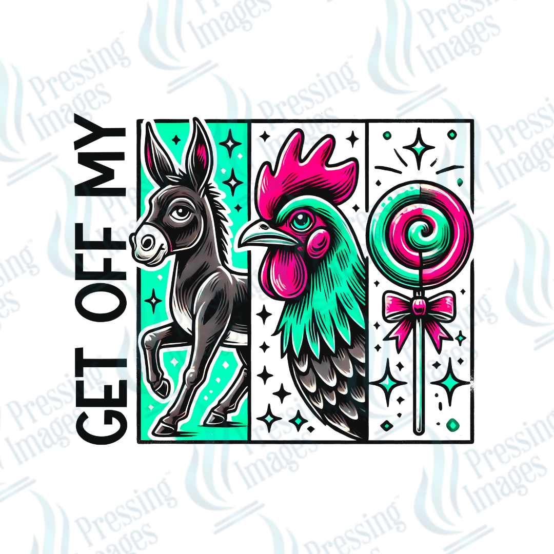 UVD 2347 Get Off My - Pressing Images