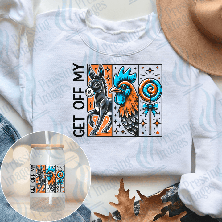 UVD 2347 Get Off My - Pressing Images