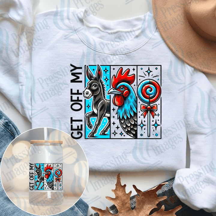 UVD 2347 Get Off My - Pressing Images