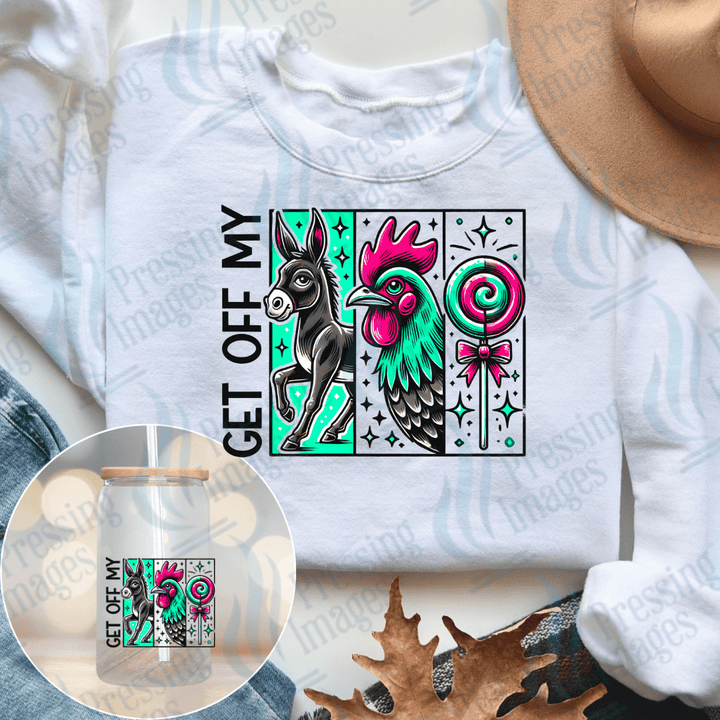 UVD 2347 Get Off My - Pressing Images