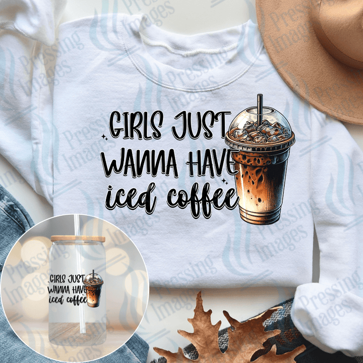 UVD 2353 Girls Just Wanna Have Iced Coffee - Pressing Images