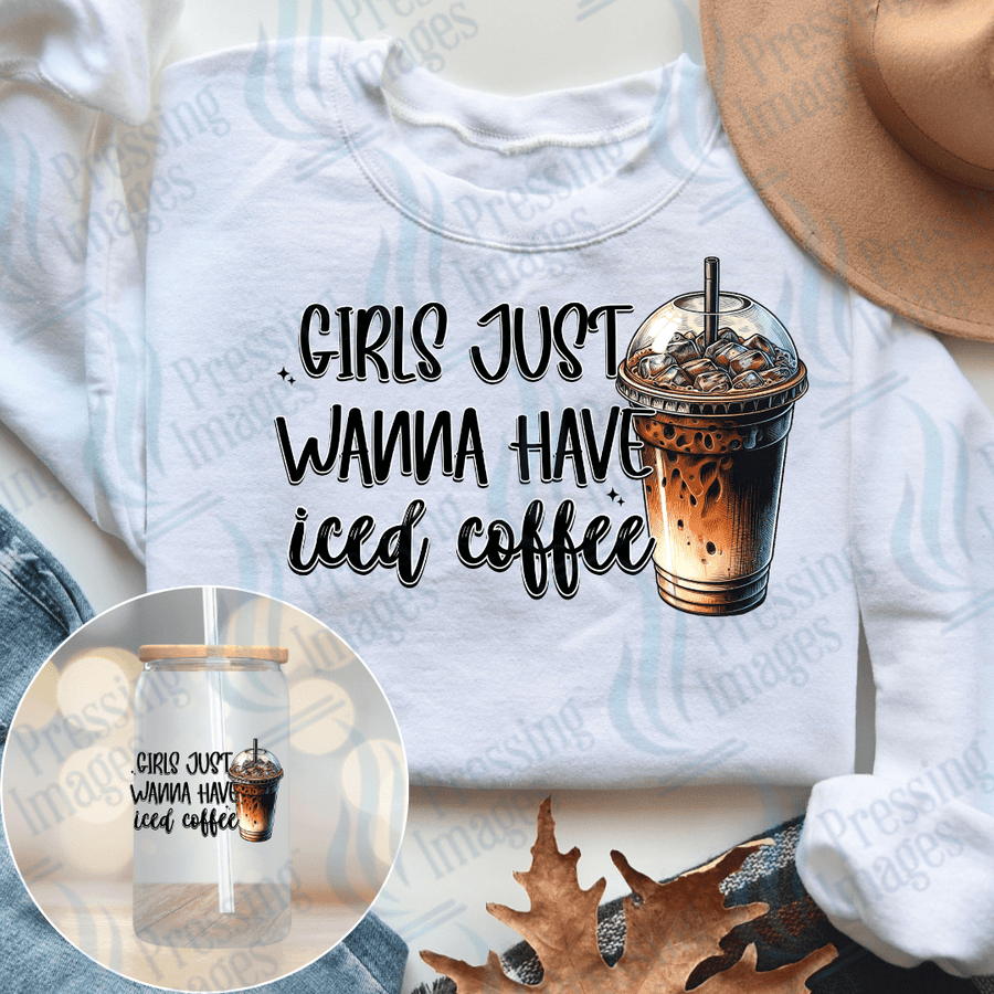 UVD 2353 Girls Just Wanna Have Iced Coffee - Pressing Images