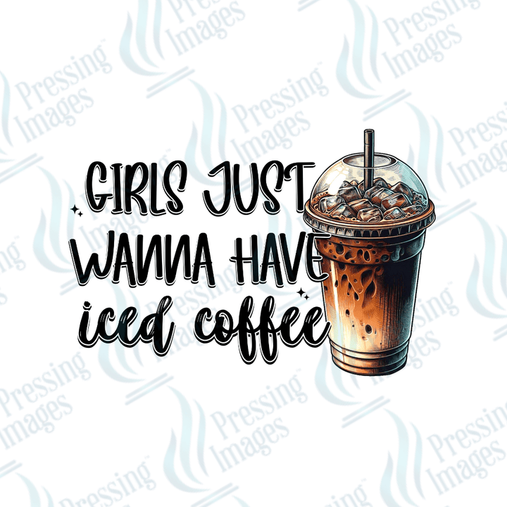 UVD 2353 Girls Just Wanna Have Iced Coffee - Pressing Images