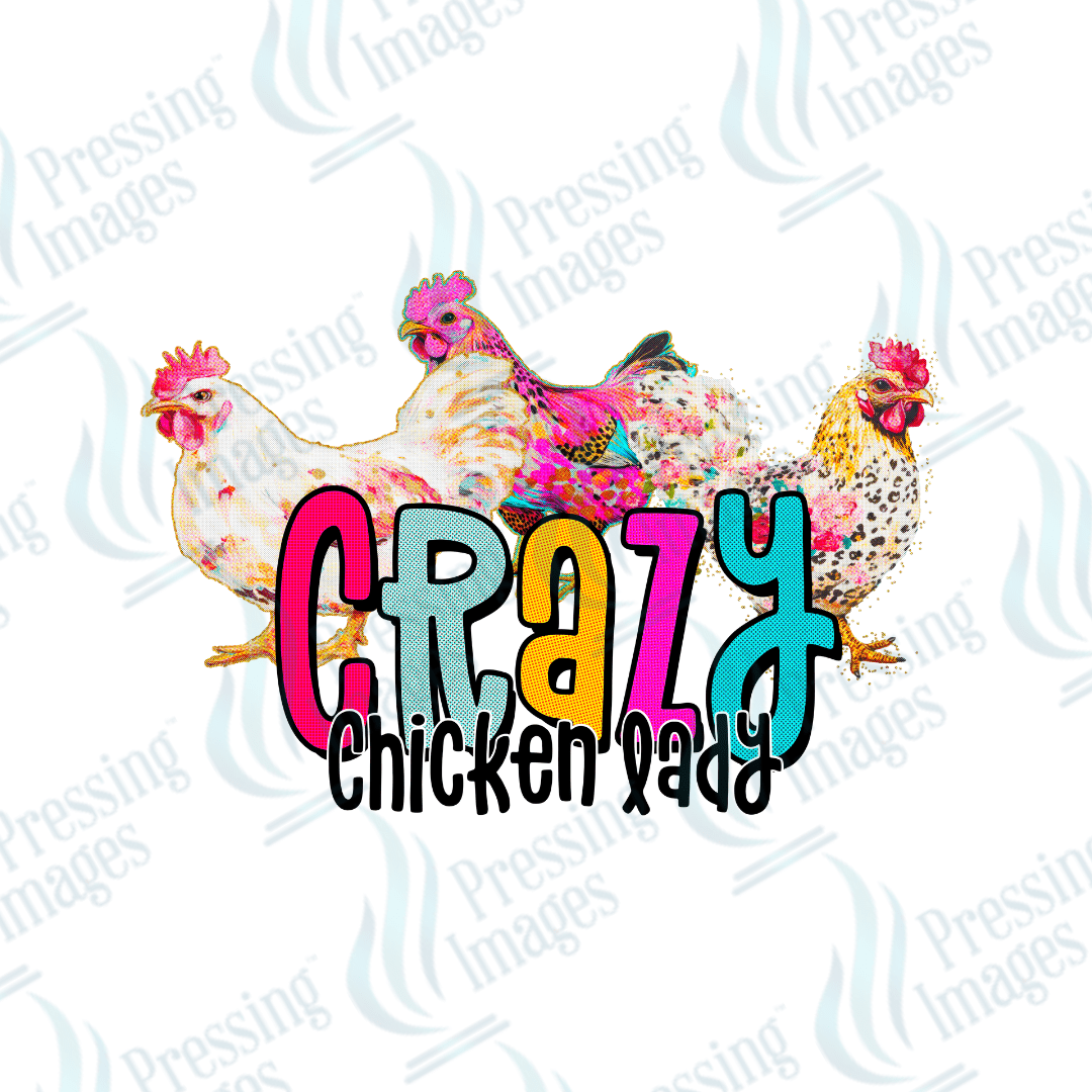 UVD 2354 Crazy Chicken Lady - Pressing Images