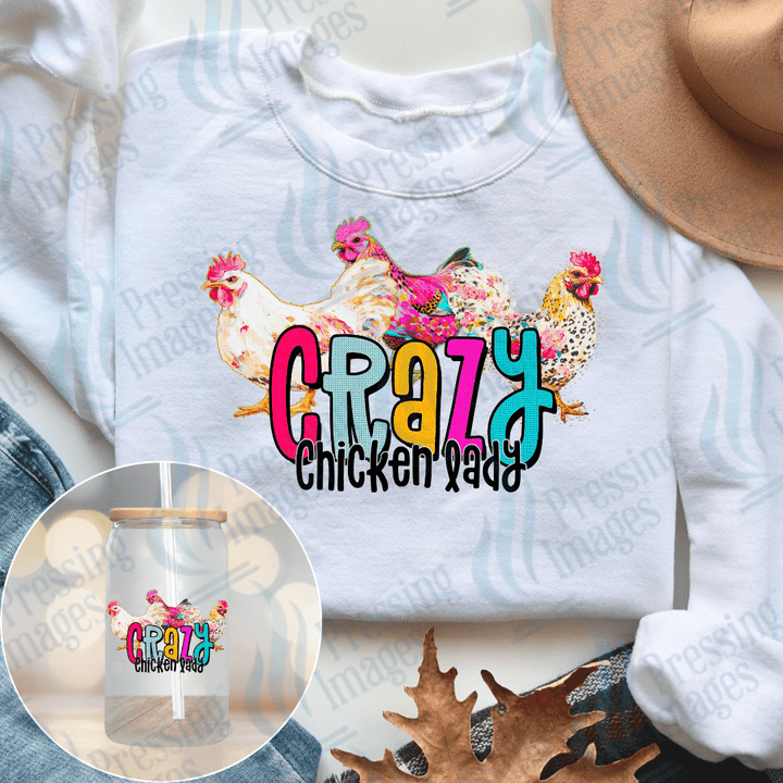 UVD 2354 Crazy Chicken Lady - Pressing Images