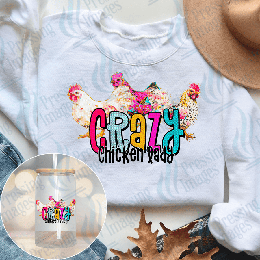 UVD 2354 Crazy Chicken Lady - Pressing Images