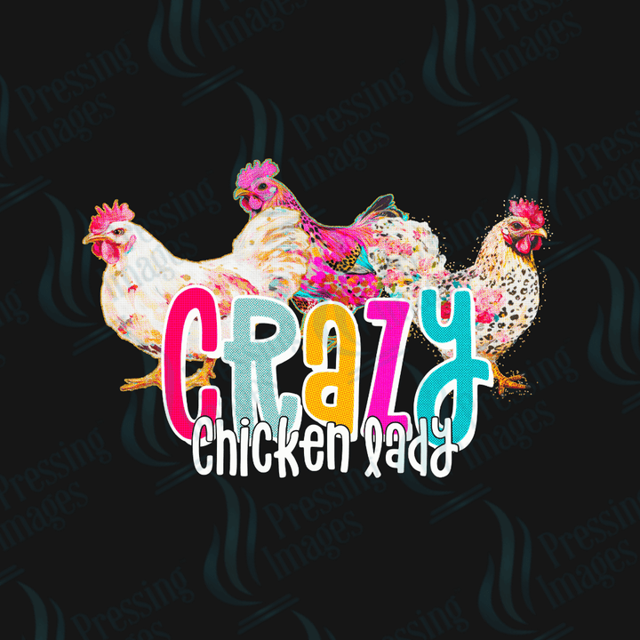 UVD 2354 Crazy Chicken Lady - Pressing Images