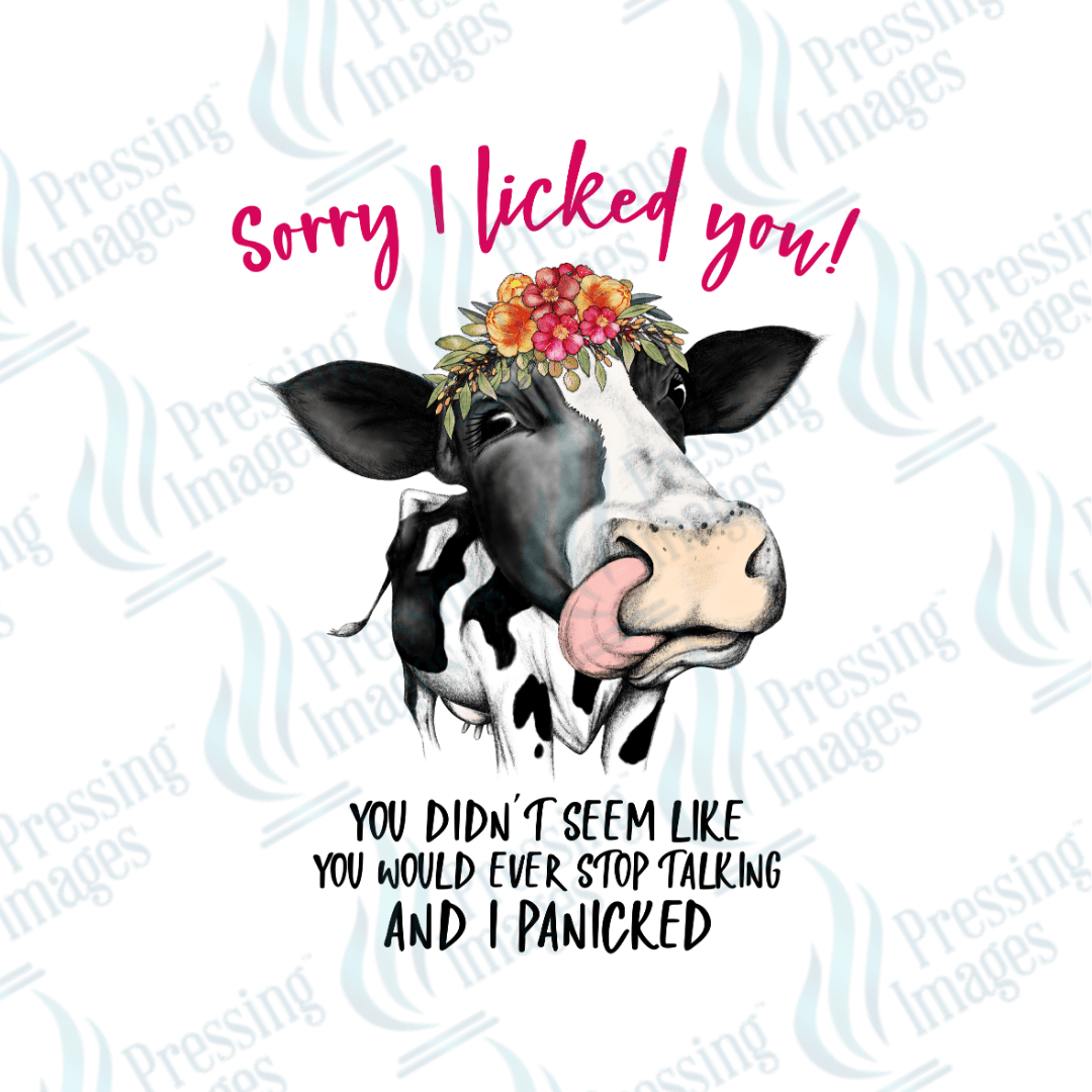 UVD 2359 Sorry I Licked You - Pressing Images