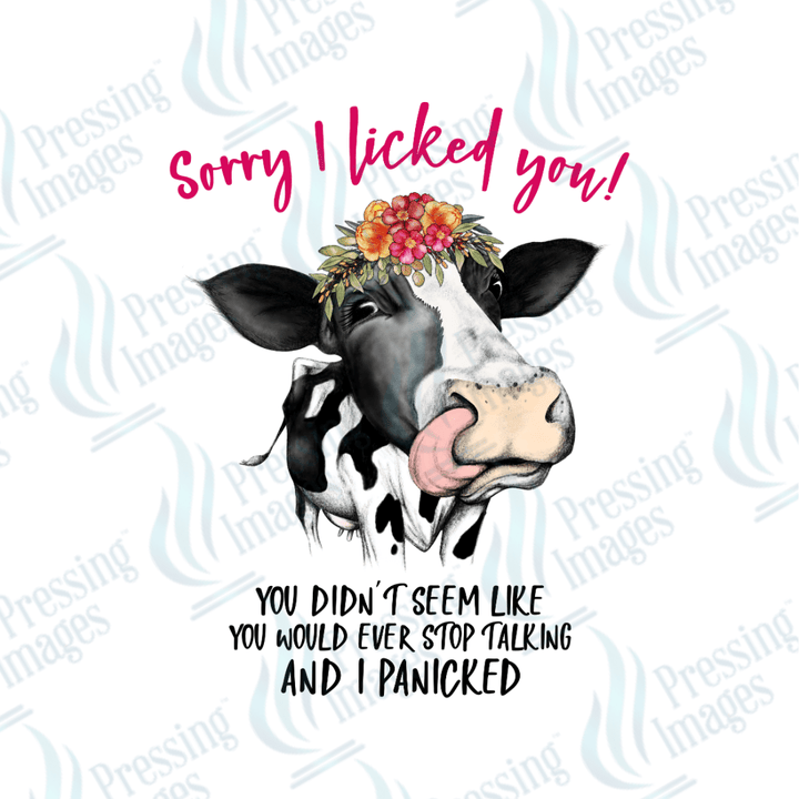 UVD 2359 Sorry I Licked You - Pressing Images