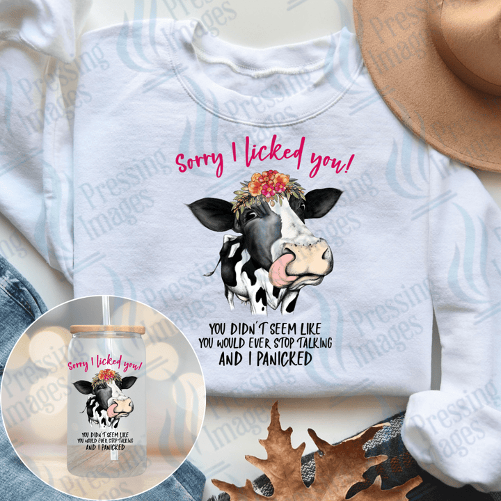 UVD 2359 Sorry I Licked You - Pressing Images