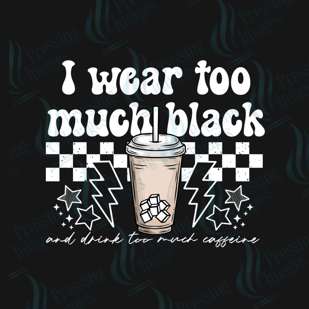 UVD 2363 I Wear Too Much Black - Pressing Images