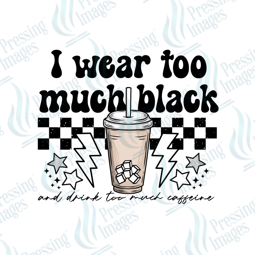 UVD 2363 I Wear Too Much Black - Pressing Images