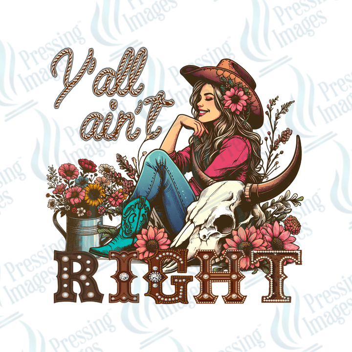 UVD 2367 Ya'll Ain't Right - Pressing Images