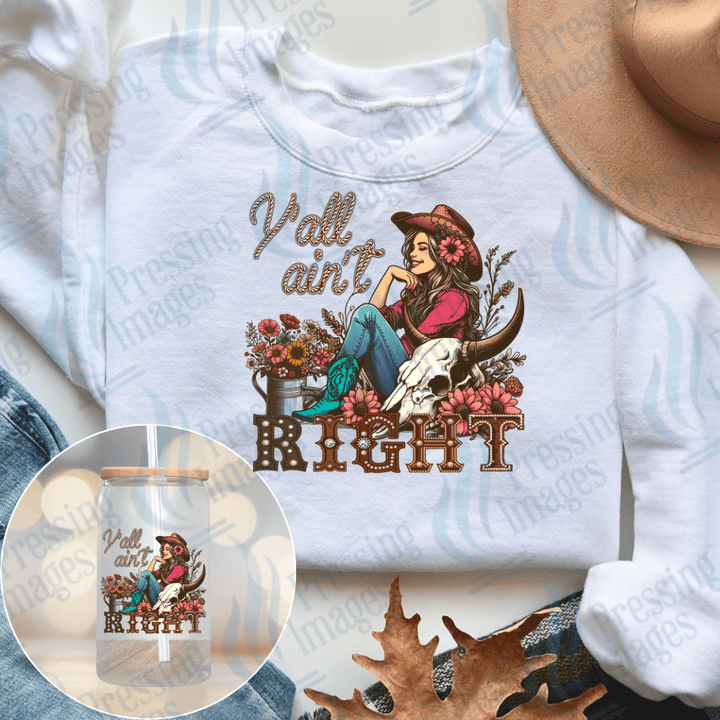 UVD 2367 Ya'll Ain't Right - Pressing Images