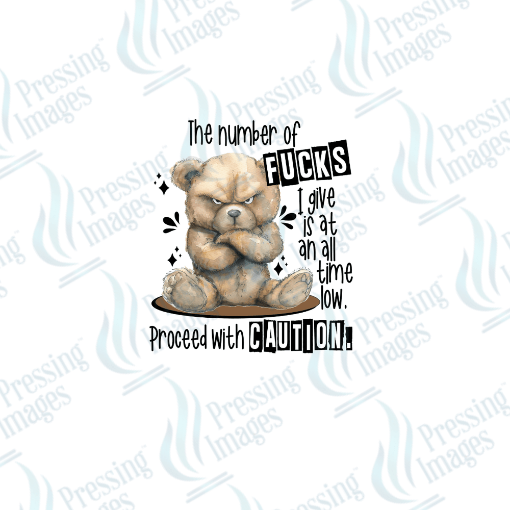 UVD 2372 The Number of Fucks I Give is at an All Time Low - Pressing Images