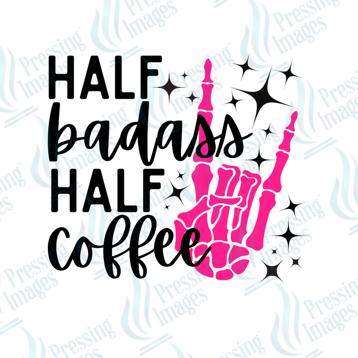 UVD 2386 Half Badass Half Coffee - Pressing Images