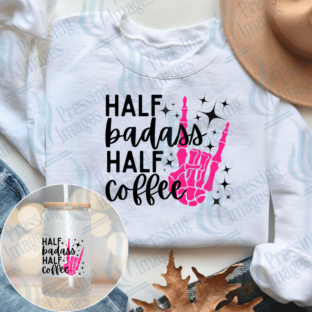 UVD 2386 Half Badass Half Coffee - Pressing Images