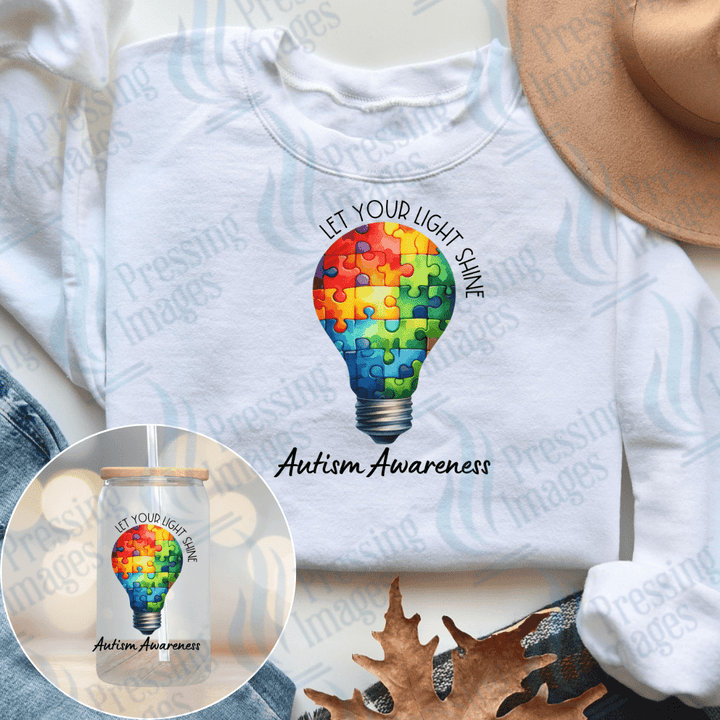 UVD 2387 Let Your Light Shine - Pressing Images