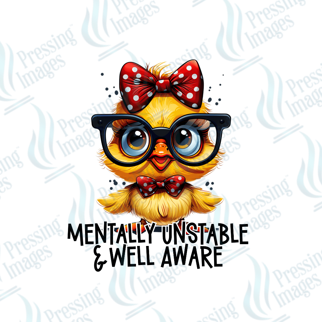 UVD 2388 Mentally Unstable - Pressing Images