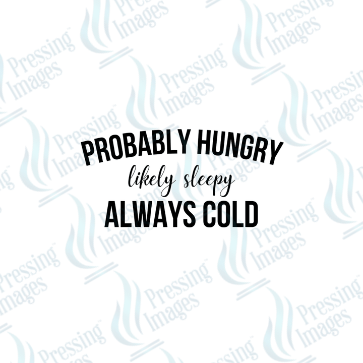 UVD 2391 Probably Hungry - Pressing Images