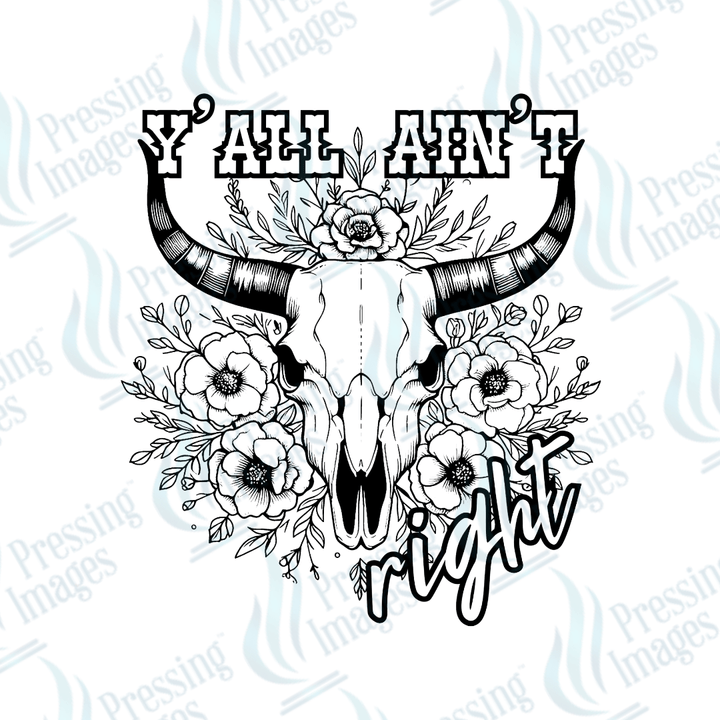 UVD 2393 Ya'll Ain't Right - Pressing Images