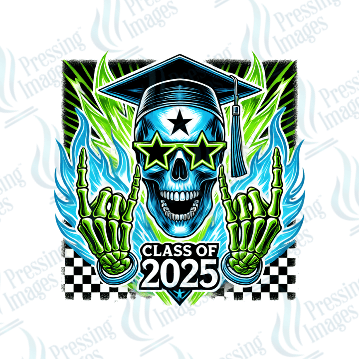 UVD 2397 Class Of 2025 Skull - Pressing Images
