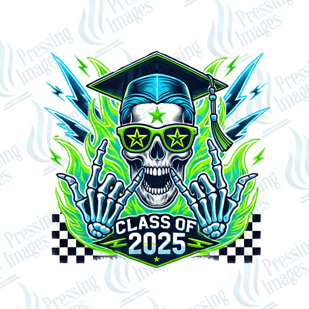 UVD 2397 Class Of 2025 Skull - Pressing Images