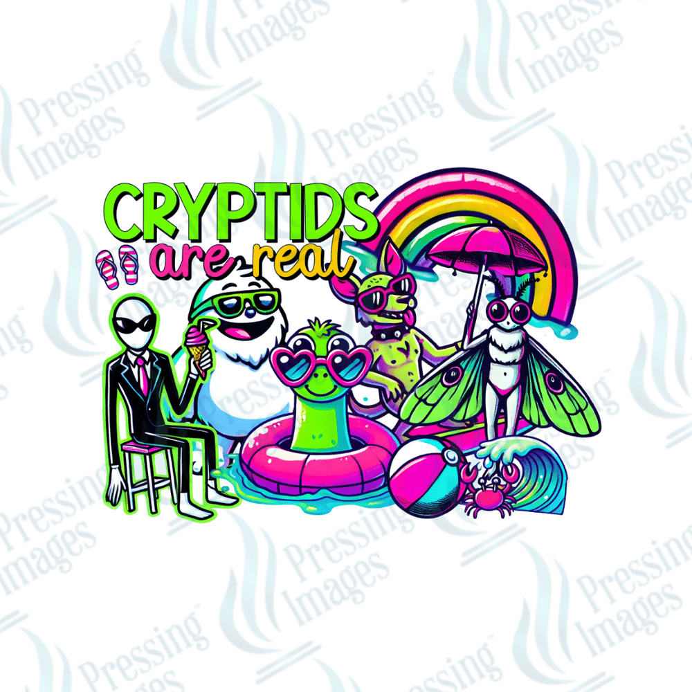 UVD 2398 Cryptids Are Real - Pressing Images